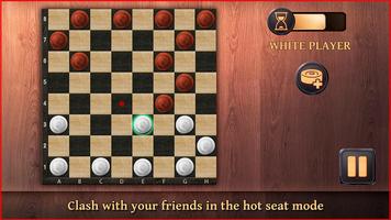 Checkers Multiplayer Board Game for Free capture d'écran 2