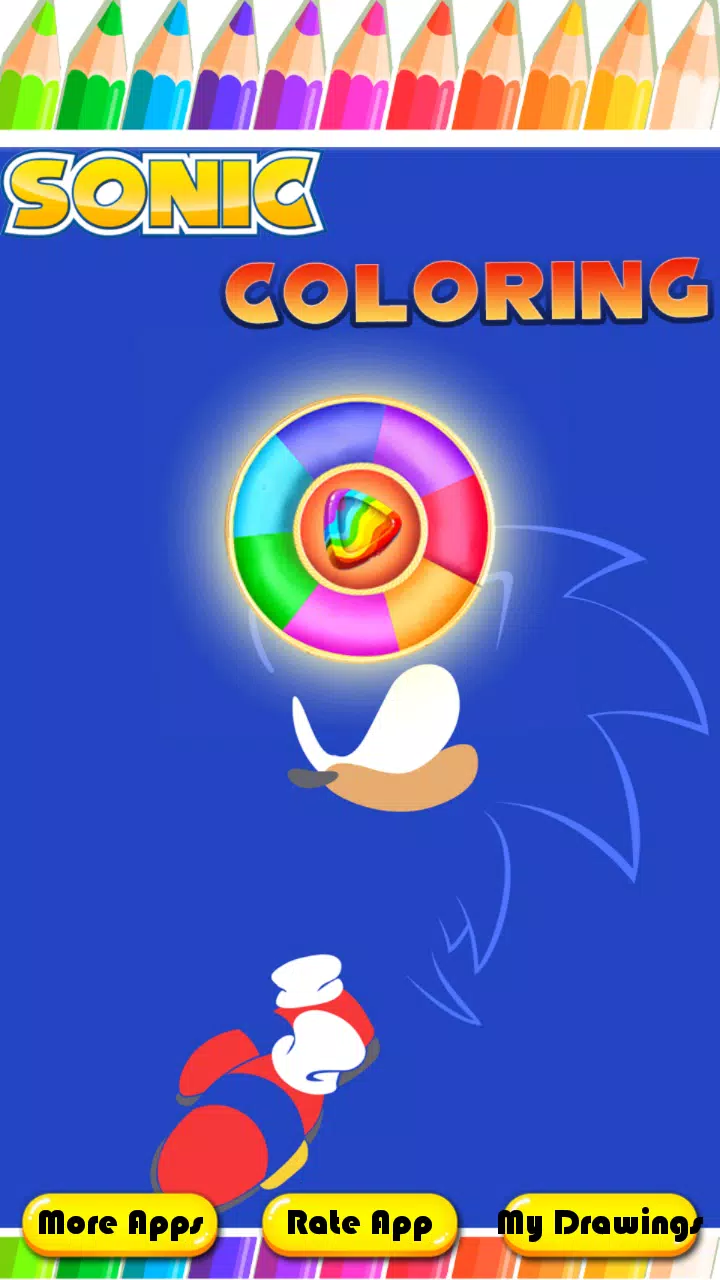 Download do APK de Desenho do Sonic para Colorir para Android