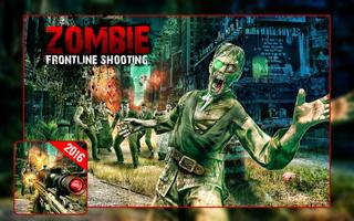 FPS Zombie Frontline Shooting poster