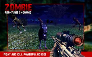 FPS Zombie Frontline Shooting ภาพหน้าจอ 1