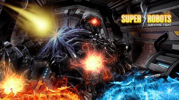 Super Robots Survival Fight 3D capture d'écran 3