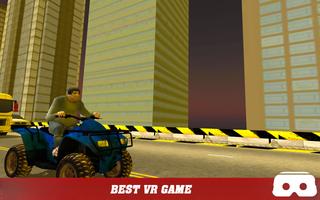 VR : Impossible 4x4 Stunt Traffic Driving screenshot 3