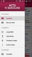 Actu Barca -  FC Barcelone, Foot Mondial & mercato Affiche