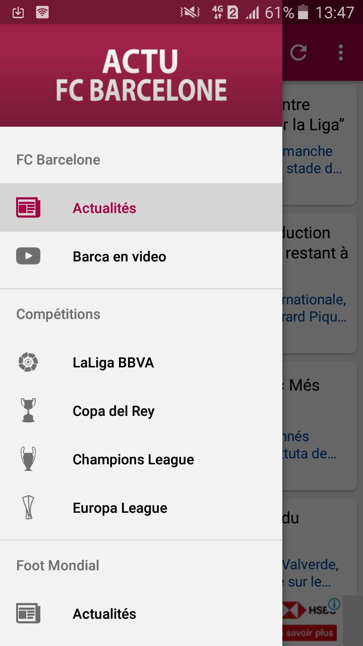Actu Barca - FC Barcelone, Foot Mondial & mercato for Android - APK Download