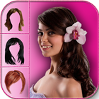 Girls Hairstyle Change Photo Editor أيقونة
