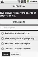 Australia Flight Info Live Affiche