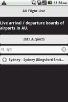 Australia Flight Info Live capture d'écran 1