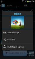 WiFi Chat & File share Groups imagem de tela 2