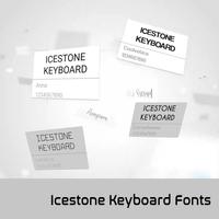 Smart Keyboard Fonts Affiche