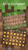 MineCam Keyboard for Minecraft Fans Affiche