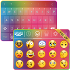 Rainbow Emoji Keyboard ícone