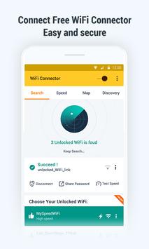 WiFi Key Connector: Free Password and WiFi Map poster