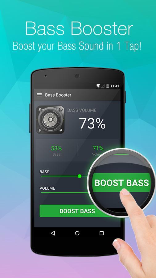 Андроид басс. Volume Bass Booster EQ Pro bgnmobi.