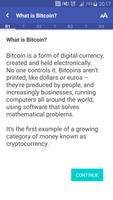 Bitcoin capture d'écran 1