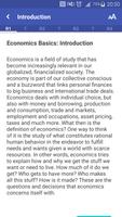 Economics تصوير الشاشة 1