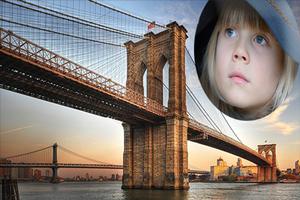 Famous Bridge Photo Frames Affiche