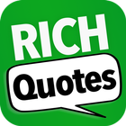 Rich Quotes - Tips by Millionaires & Billionaires आइकन