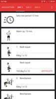 برنامه‌نما Adaptive Gym Workout Routines for Weight training عکس از صفحه
