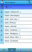 Muslim Baby Names syot layar 2