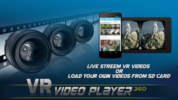 VR Video Player - 360 Videos : Watch 3D Movies Affiche