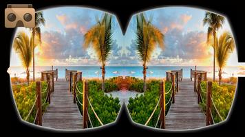 VR الفيديو 360 مشاهدة بث مباشر الملصق
