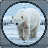 Angry Wild Bear - Polar Bear Hunting 2018 icône