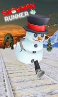Snowman Runner 3D Snowman Surfer capture d'écran 1