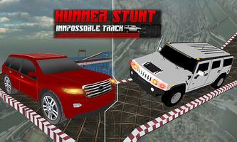 4x4 Hummer Jeep Stunt Race 3D screenshot 1