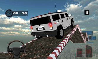 4x4 Hummer Jeep Stunt Race 3D 2018 اسکرین شاٹ 2