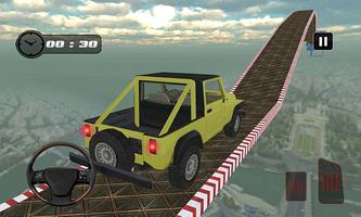 4x4 Hummer Jeep Stunt Race 3D 2018 captura de pantalla 3