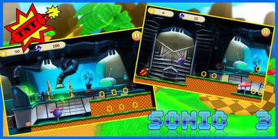 Super Sonic 3 Smash Game Bros poster