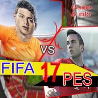Guide FIFA 17 vs PES 17 poster