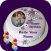 Name Photo On Birthday Cake APK