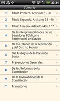 Constitution of Mexico screenshot 1