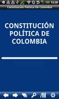 Poster Colombia Constitution