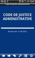 FR Code Administrative Justice الملصق