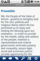 Illinois Constitution capture d'écran 2