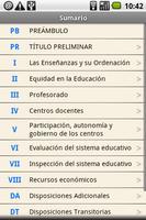 Spanish Education Law Screenshot 1