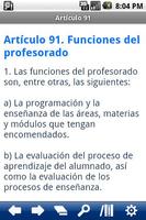 Spanish Education Law syot layar 2