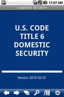 USC T.6 Domestic Security Affiche