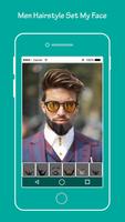 Men Boys Hairstyle Set My Face Affiche