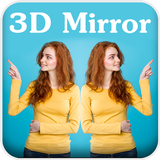 3d Mirror Photo Effect أيقونة