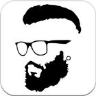 Mustache & Beard Photo Editor Zeichen