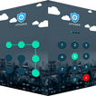 AppLock Theme - Dark Cloud
