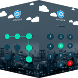 AppLock Theme - Dark Cloud icon