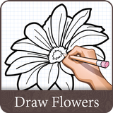 How To Draw Flower Design أيقونة