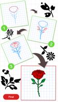 How To Draw Flower Design ảnh chụp màn hình 2