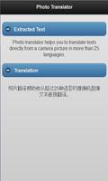 Photo Translator Free screenshot 1