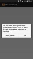 SMS Screen Off постер