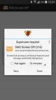 SMS Screen Off скриншот 1